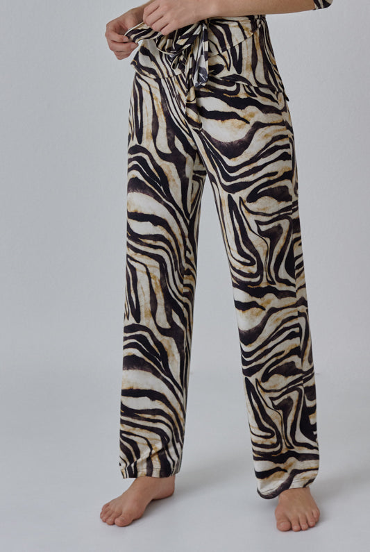 Hose Kiki zebra Lounge Cherie