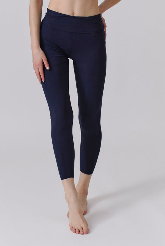 Nachhaltige Leggings in Navy Blau für Frauen von Lounge Cherie