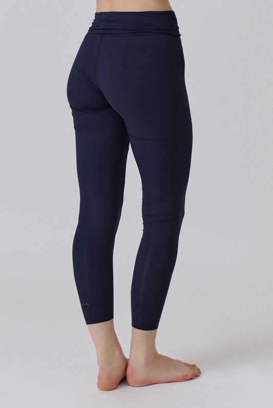 Nachhaltige Leggings in Navy Blau für Frauen von Lounge Cherie