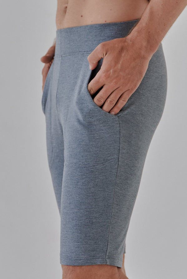 Nachhaltige Shorts aus modalfaser in grau für Männer von Lounge Cherie