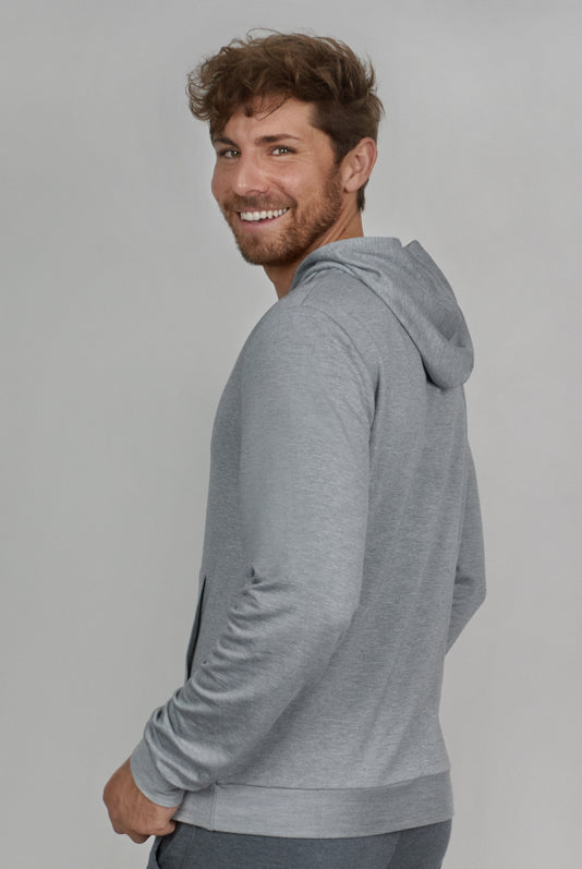 Nachhaltiger Hoodie in Grau für Männer von Lounge Cherie