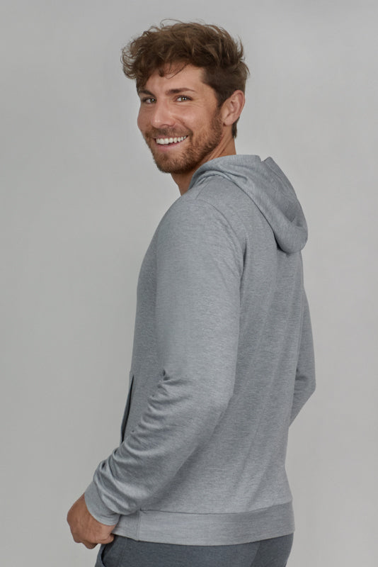 Nachhaltiger Hoodie in Grau für Männer von Lounge Cherie